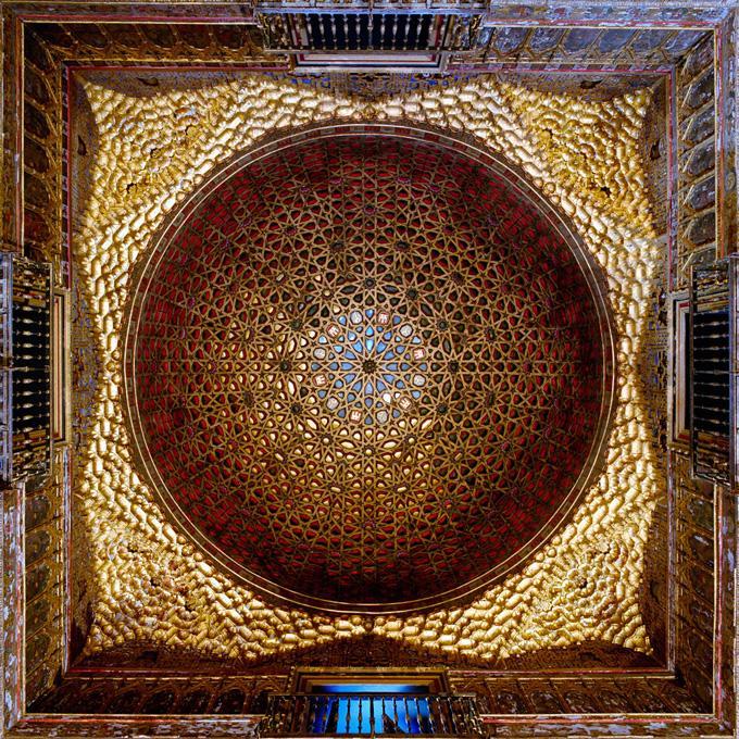 Dome #21704, Salon des Embajudores, Alazar, Sevilla by David Stephenson